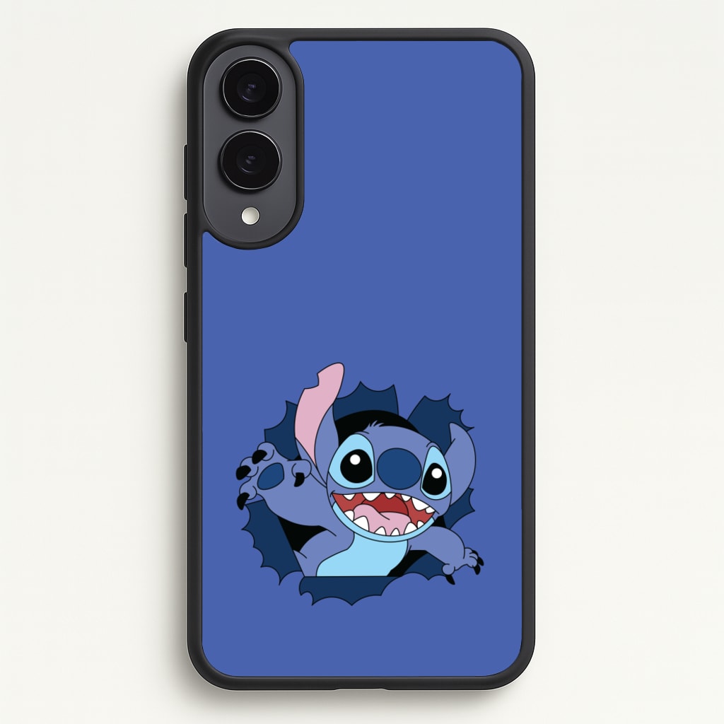 Torn Blue Alien - Disney Phone Case for Galaxy S25 Edge
