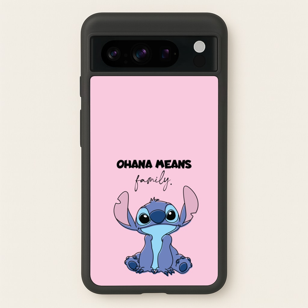 Ohana Means Family Pink - Disney Phone Case for Google Pixel 8 Pro