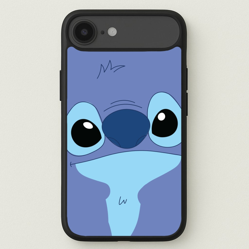 Blue Alien Face Phone Case for iPhone 17 Air