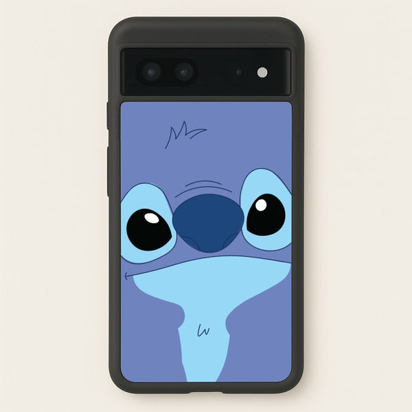 Blue Alien Face - Disney Phone Case for Google Pixel 7