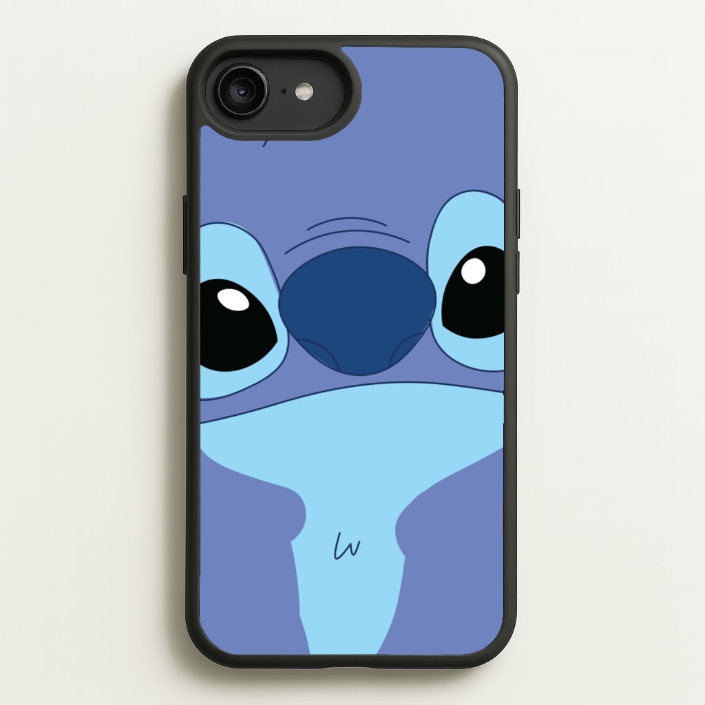 Blue Alien Face - Disney Phone Case for iPhone 6 Plus / 7 Plus / 8 Plus