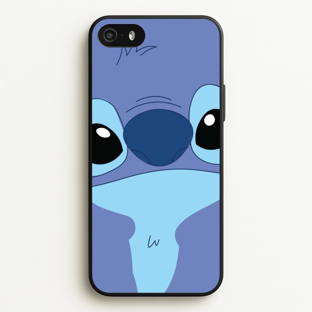 Blue Alien Face - Disney Phone Case for iPhone 5 / 5s / SE 2016