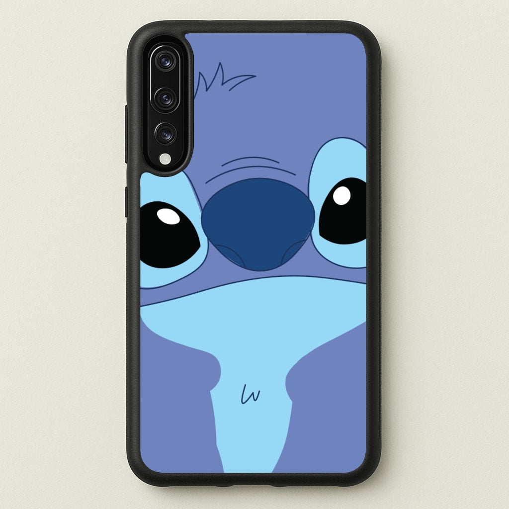 Blue Alien Face - Disney Phone Case for Huawei P20 Pro