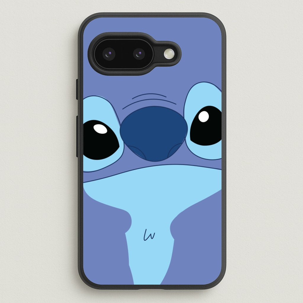 Blue Alien Face - Disney Phone Case for Google Pixel 9a