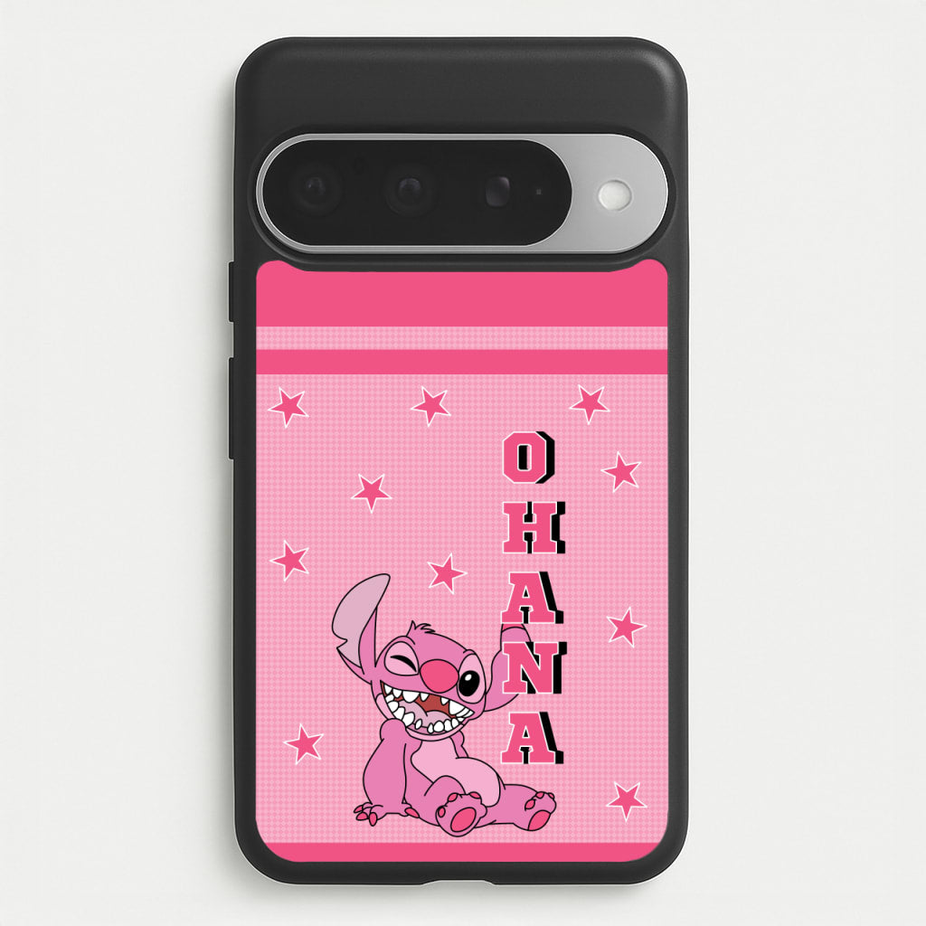 Pink Alien Ohana Phone Case for Google Pixel 10 Pro XL