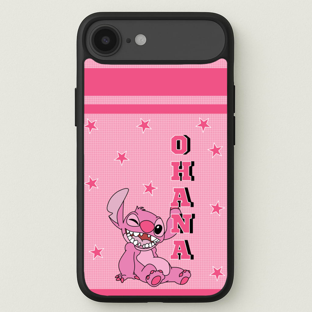 Pink Alien Ohana Phone Case for iPhone 17 Air
