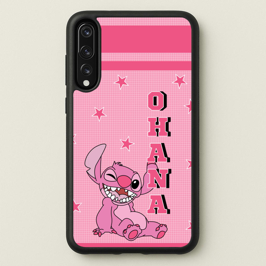 Pink Alien Ohana - Disney Phone Case for Huawei P20 Pro