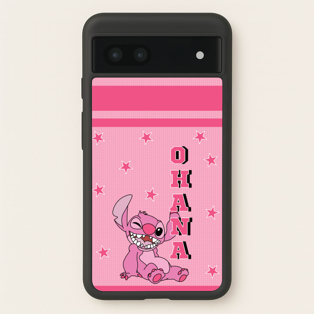 Pink Alien Ohana - Disney Phone Case for Google Pixel 6a