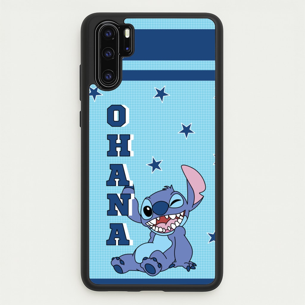 Blue Alien Ohana - Disney Phone Case for Huawei P30 Pro