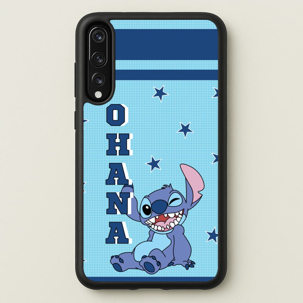 Blue Alien Ohana - Disney Phone Case for Huawei P20 Pro