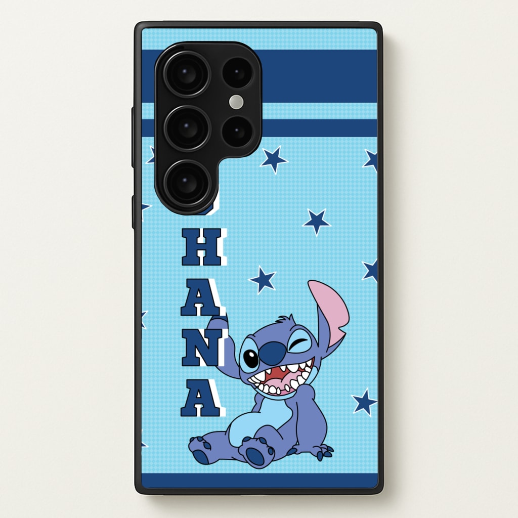 Blue Alien Ohana - Disney Phone Case for Galaxy S24 Ultra