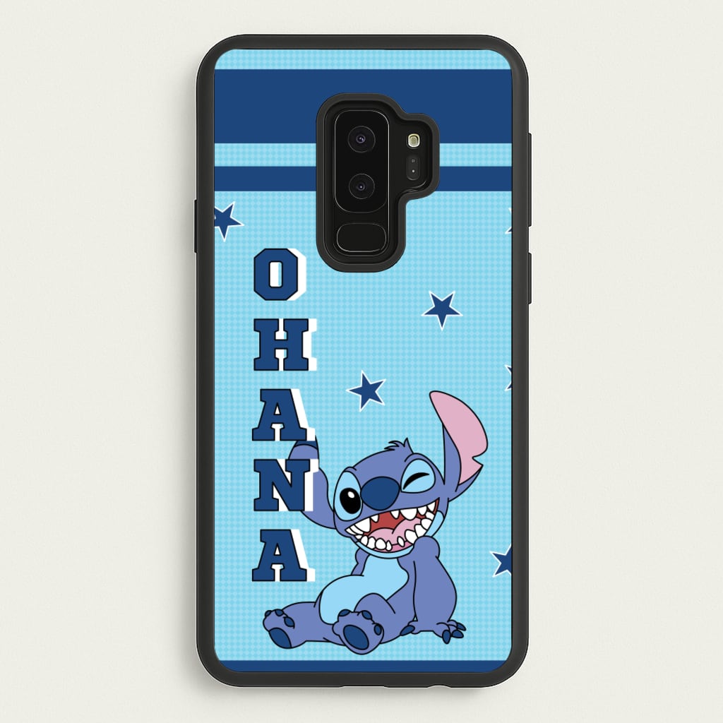 Blue Alien Ohana - Disney Phone Case for Galaxy S9 Plus