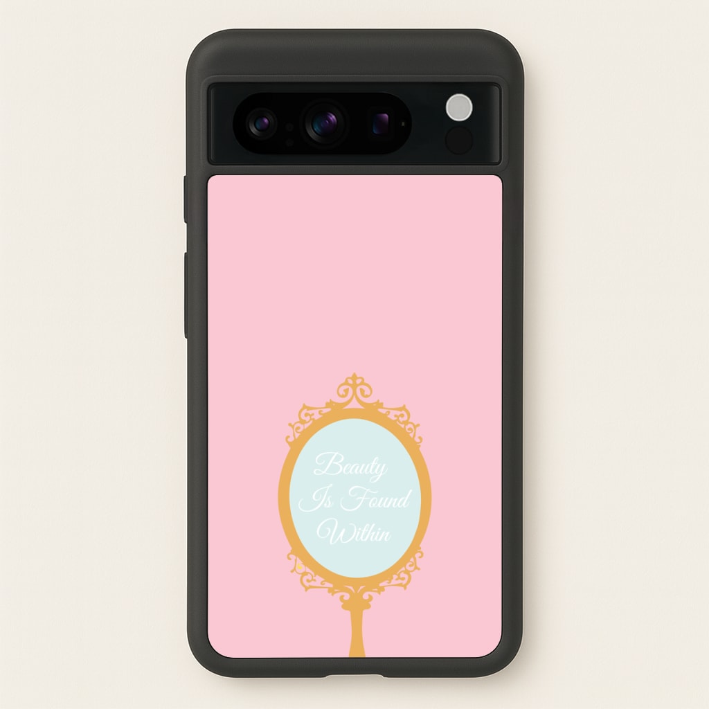 Beauty Is Found Within Mirror - Disney Phone Case for Google Pixel 8 Pro