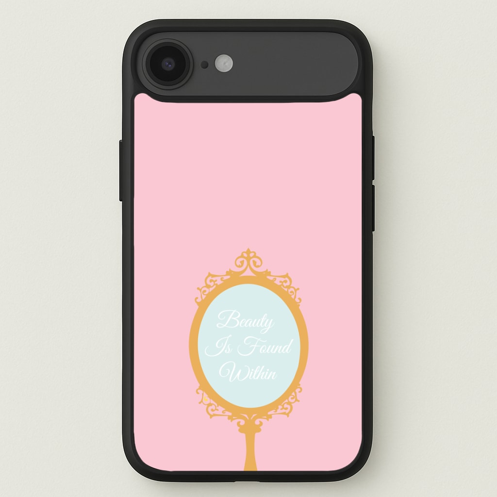 Beauty Is Found Within Mirror Phone Case for iPhone 17 Air