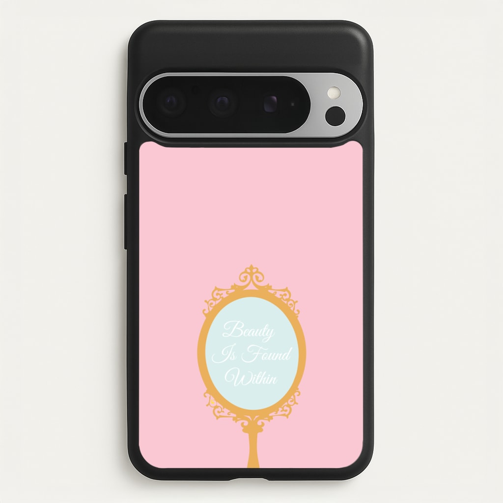 Beauty Is Found Within Mirror - Disney Phone Case for Google Pixel 9 Pro XL