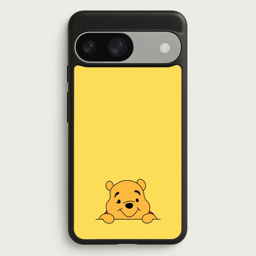 Cute Bear Leaning - Disney Phone Case for Google Pixel 9 / 9 Pro