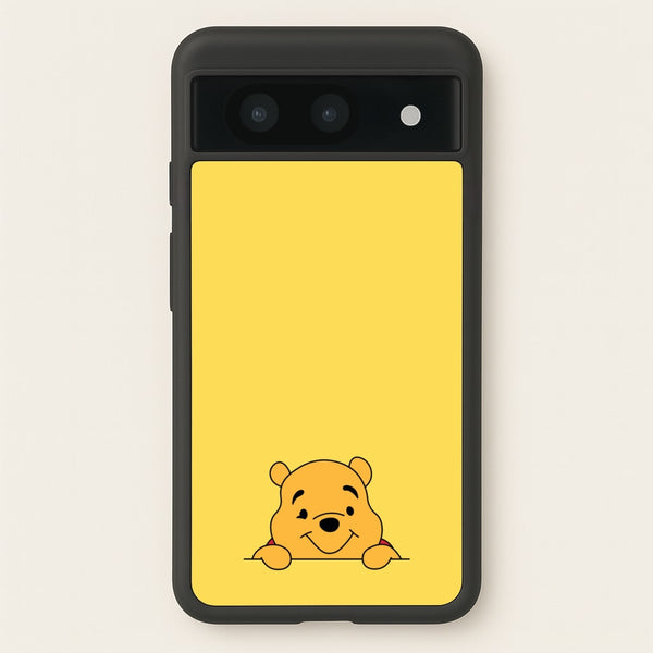 Cute Bear Leaning - Disney Phone Case for Google Pixel 8a