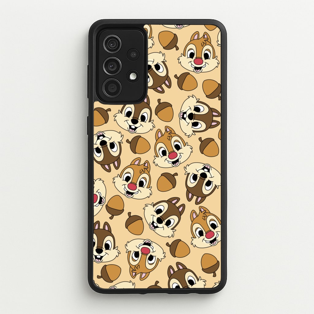 Cute Squirrels And Acorns Pattern - Disney Phone Case for Galaxy A52 / A52s