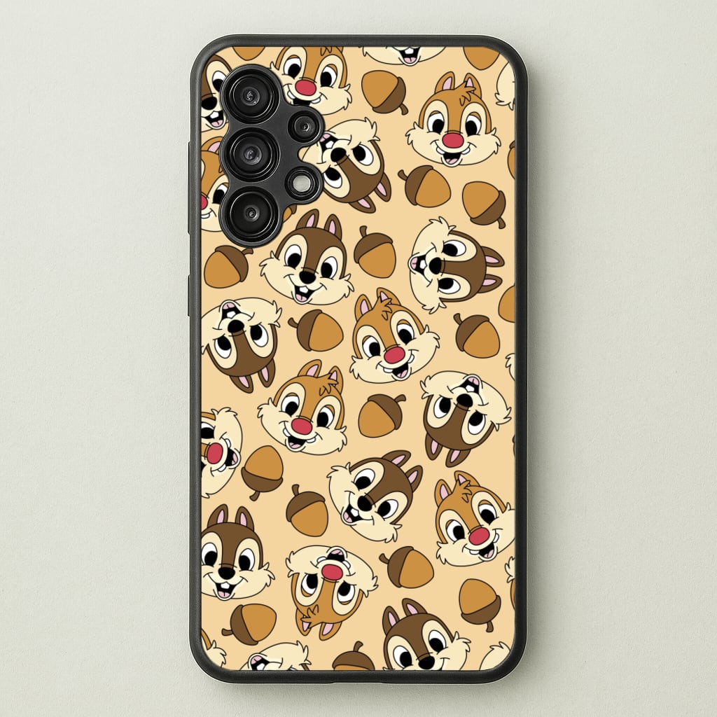 Cute Squirrels And Acorns Pattern - Disney Phone Case for Galaxy A13