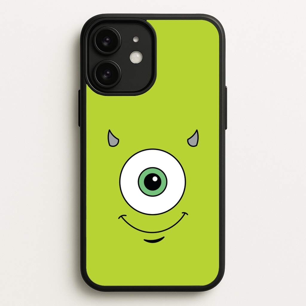 Green Monster Face - Disney Phone Case for iPhone 11