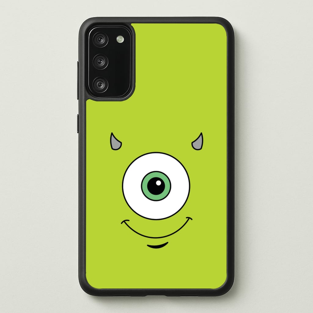 Green Monster Face - Disney Phone Case for Galaxy S20FE