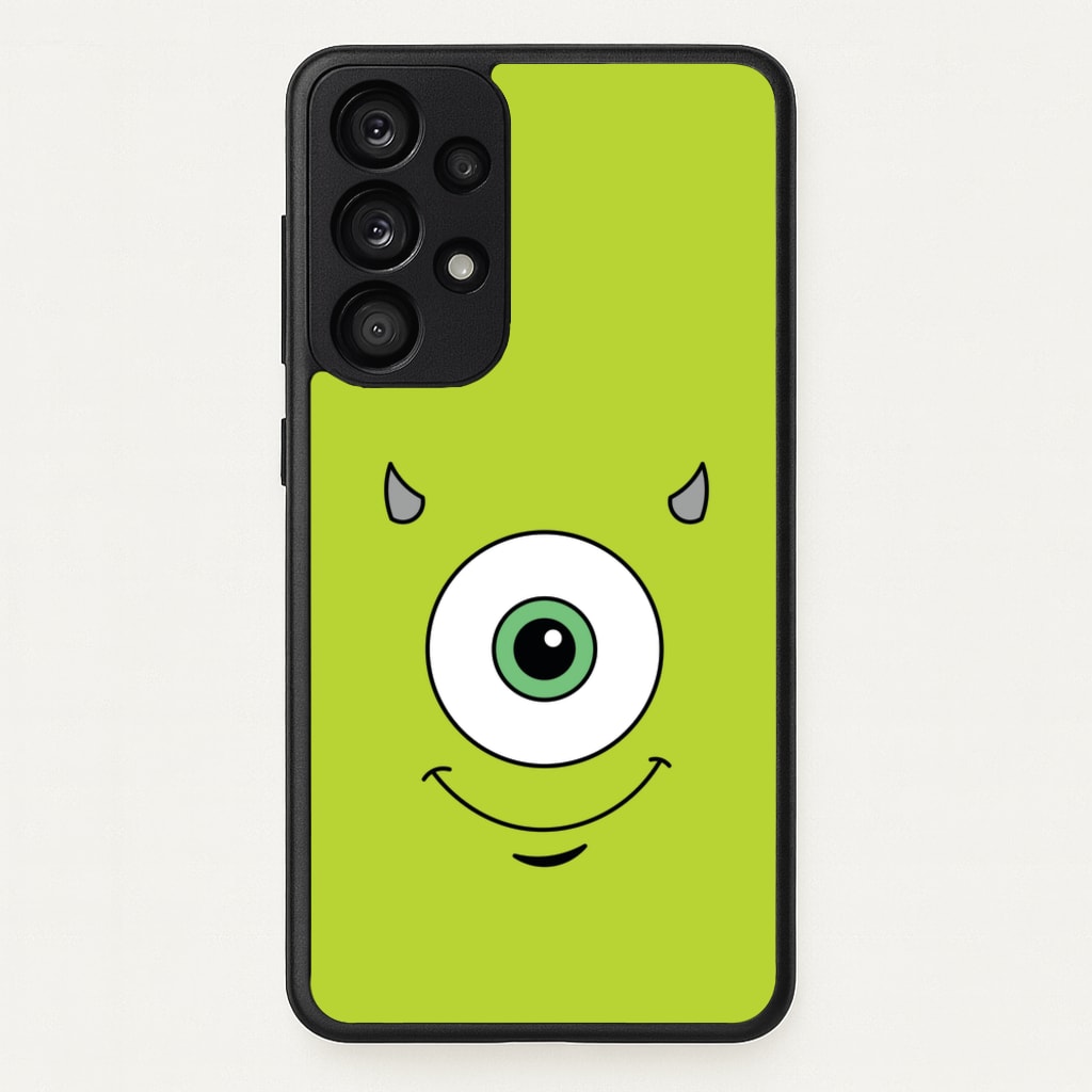 Green Monster Face - Disney Phone Case for Galaxy A33