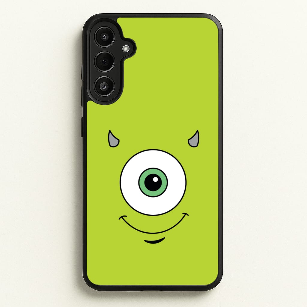 Green Monster Face - Disney Phone Case for Galaxy A36