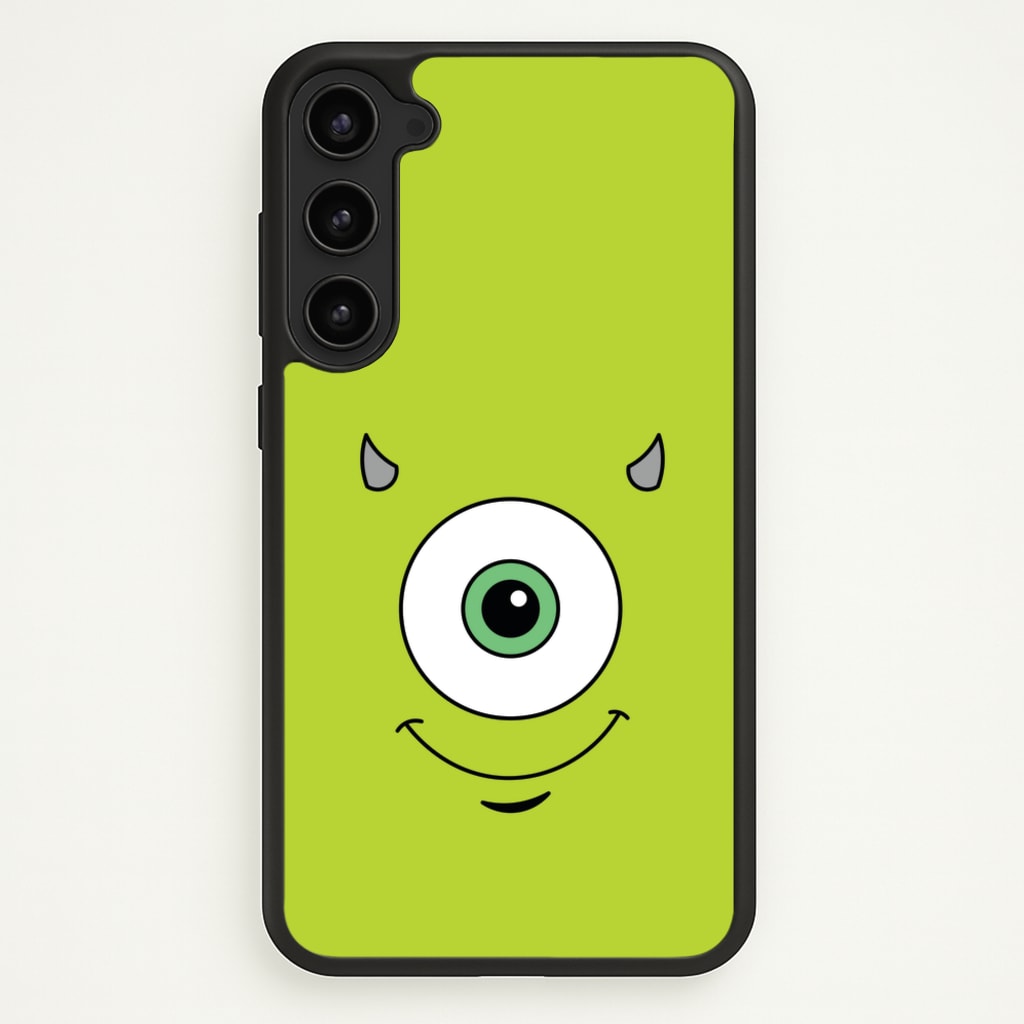 Green Monster Face - Disney Phone Case for Galaxy S23 Plus