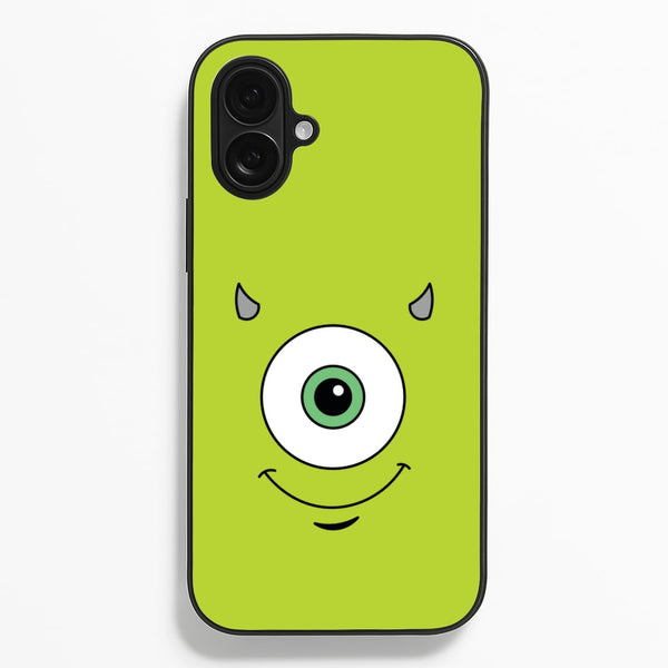 Green Monster Face Phone Case