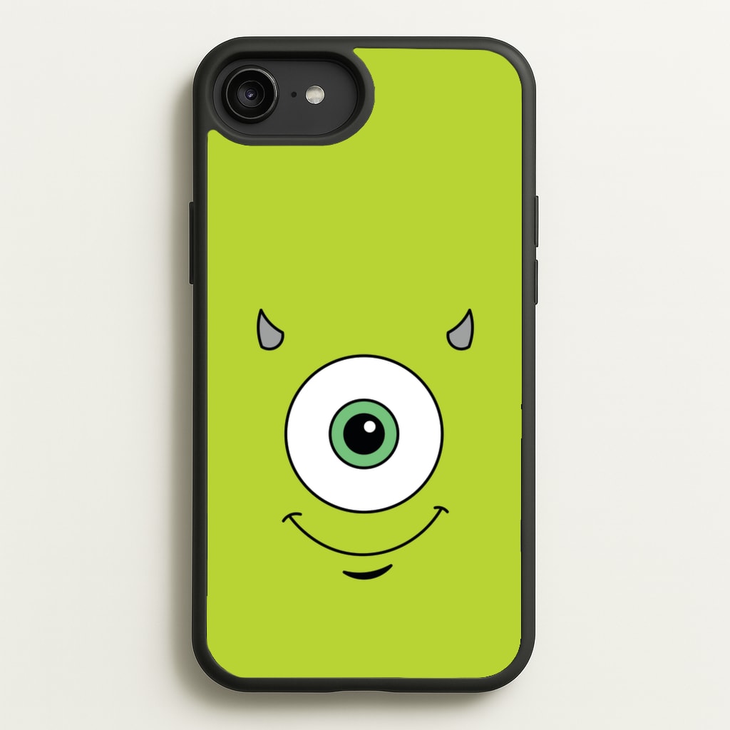 Green Monster Face - Disney Phone Case for iPhone 6 Plus / 7 Plus / 8 Plus
