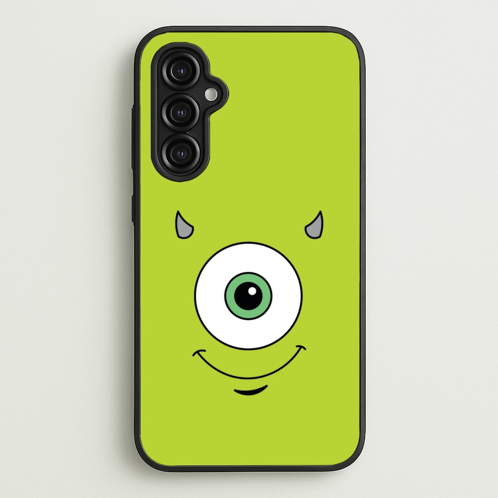 Green Monster Face - Disney Phone Case for Galaxy A14