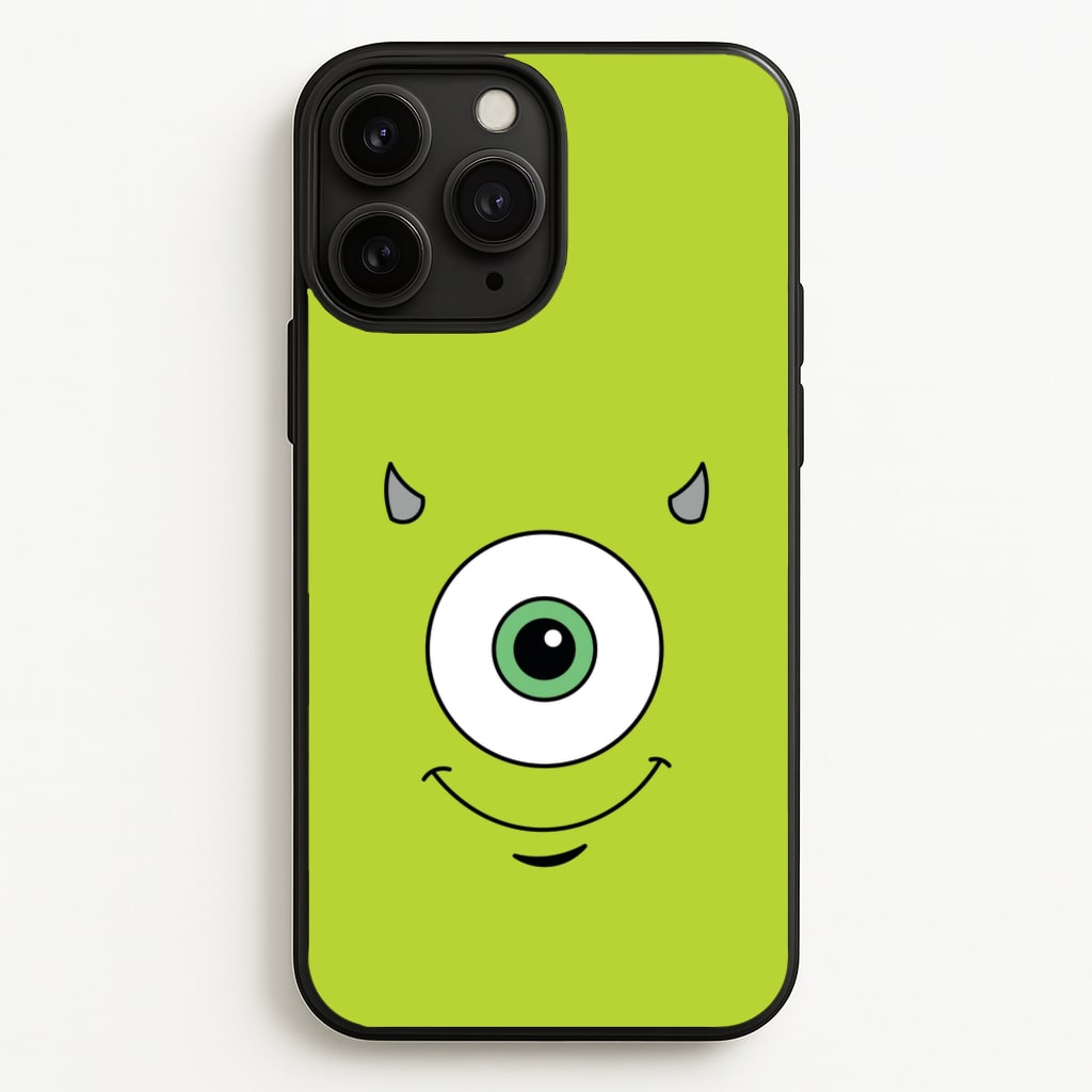 Green Monster Face - Disney Phone Case for iPhone 11 Pro