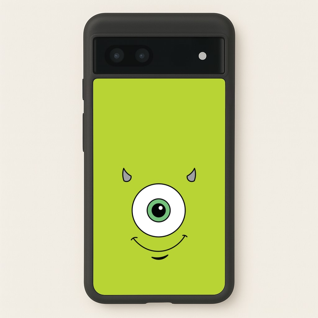 Green Monster Face - Disney Phone Case for Google Pixel 7a
