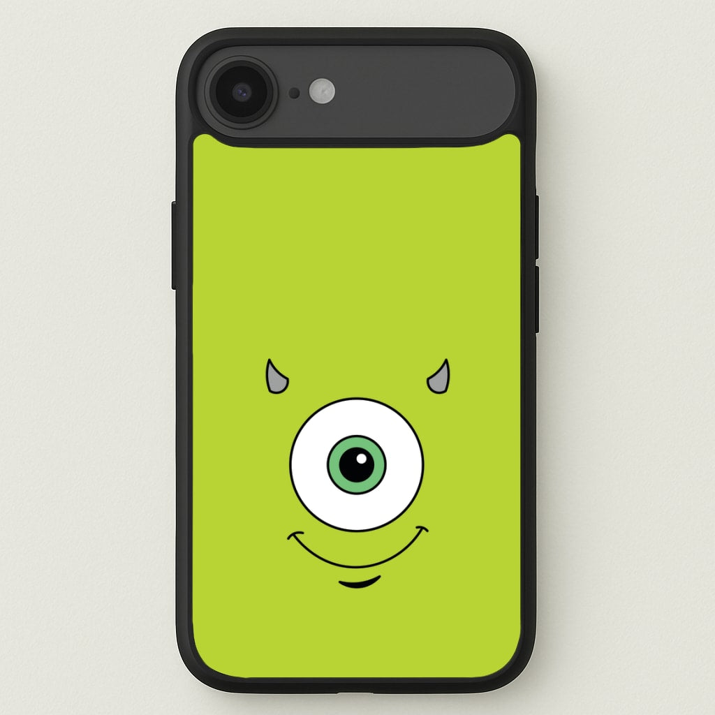 Green Monster Face Phone Case for iPhone 17 Air