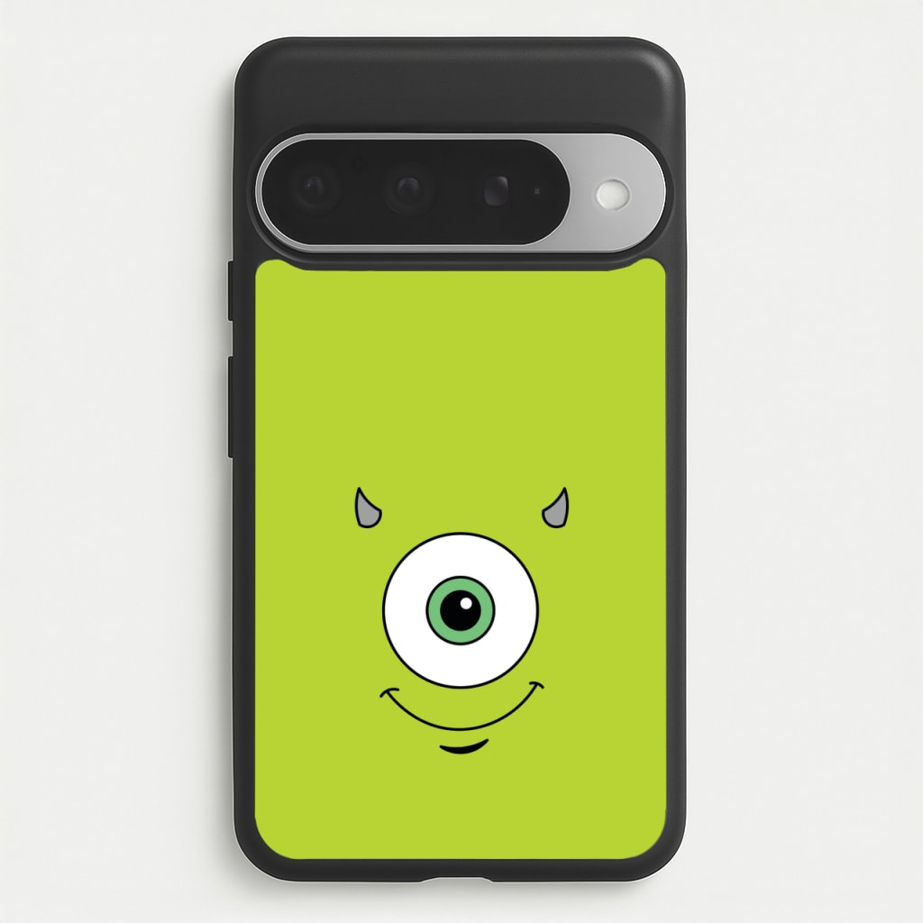 Green Monster Face Phone Case for Google Pixel 10 Pro XL