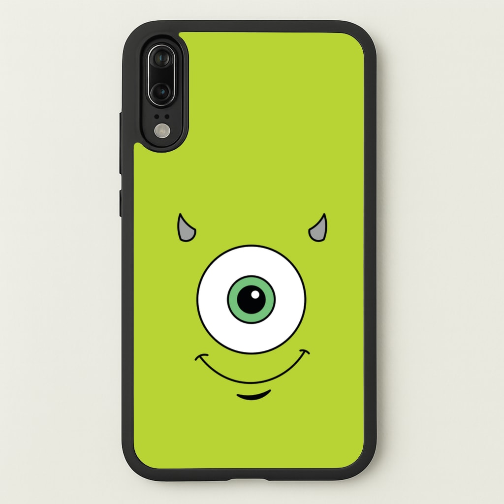 Green Monster Face - Disney Phone Case for Huawei P20