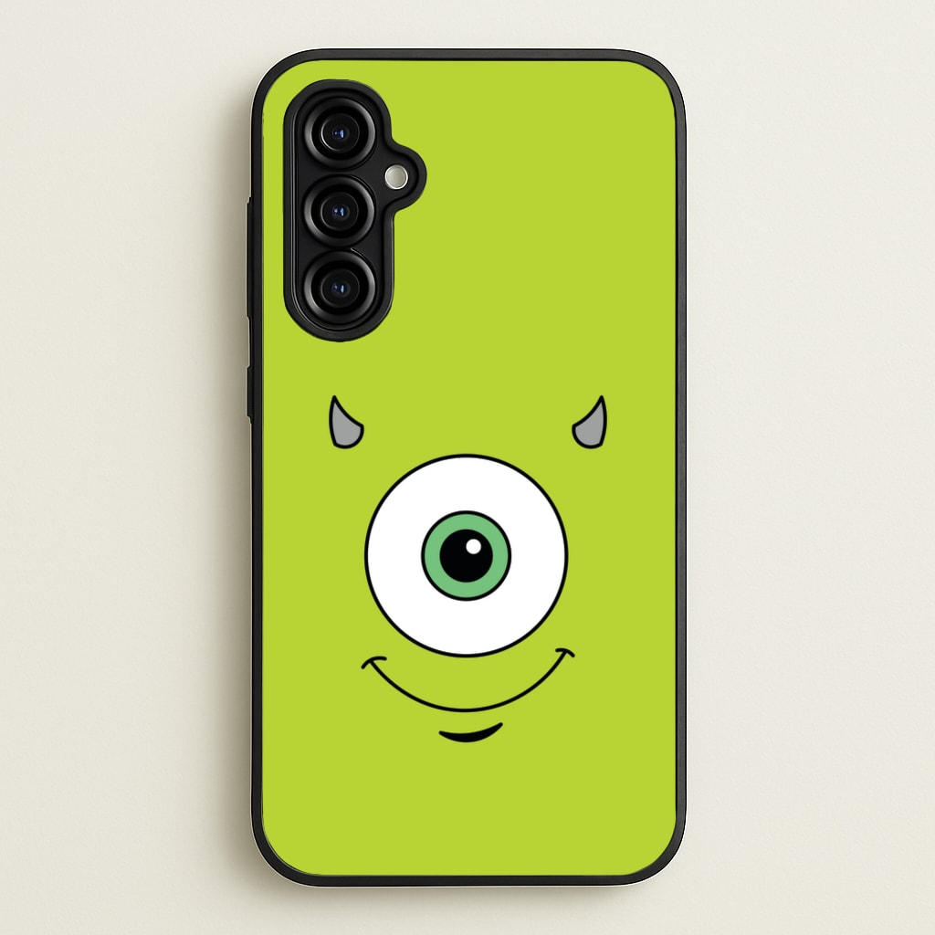 Green Monster Face - Disney Phone Case for Galaxy A54