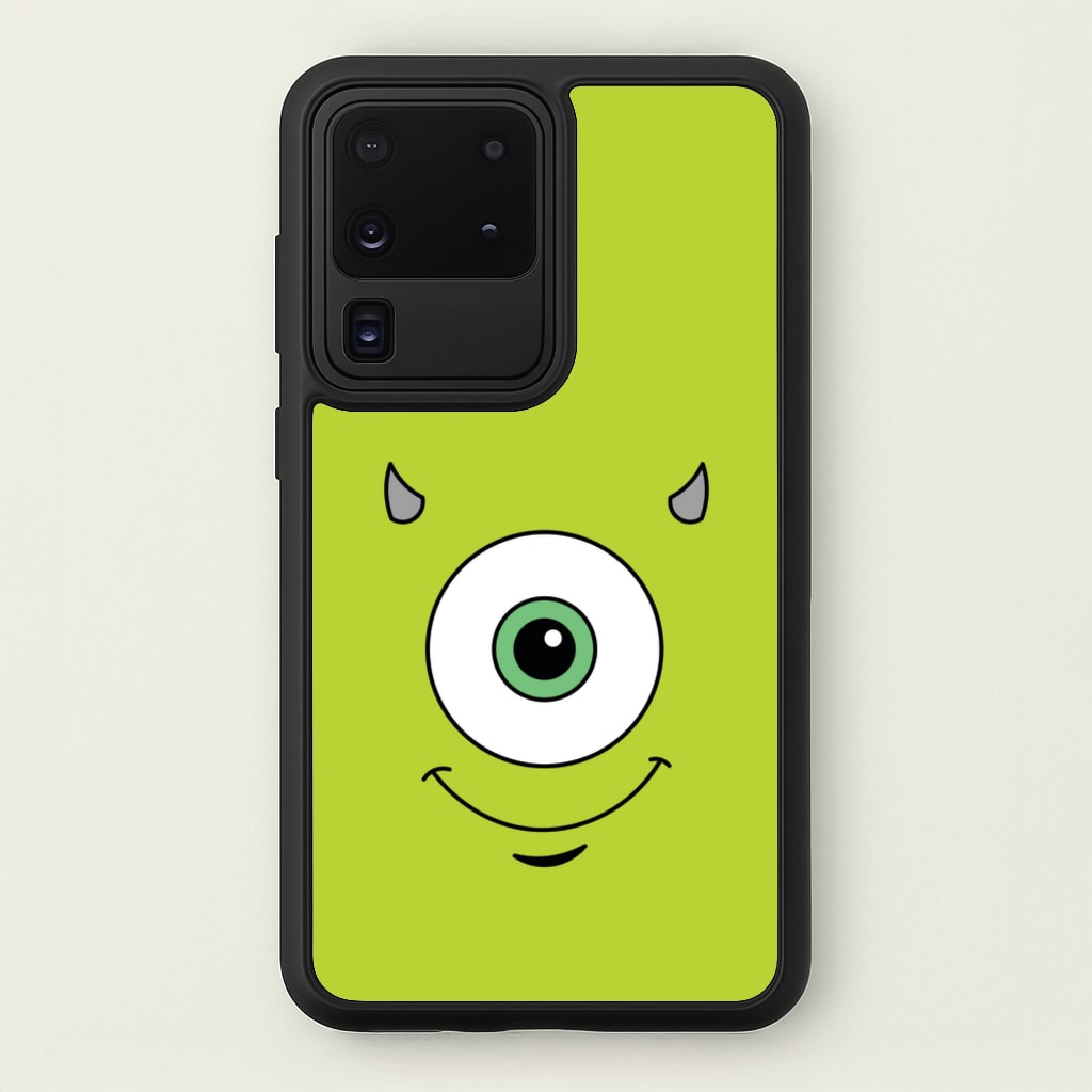 Green Monster Face - Disney Phone Case for Galaxy S20 Ultra