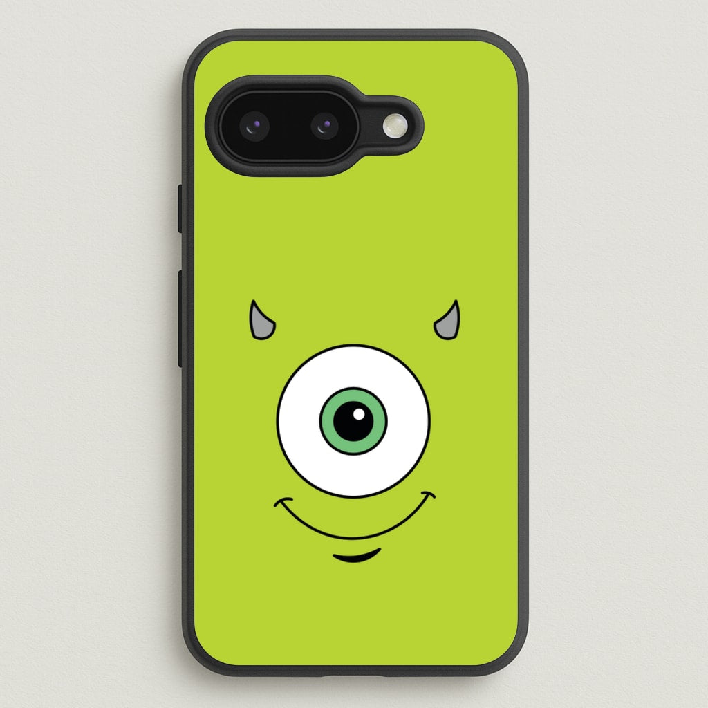 Green Monster Face - Disney Phone Case for Google Pixel 9a