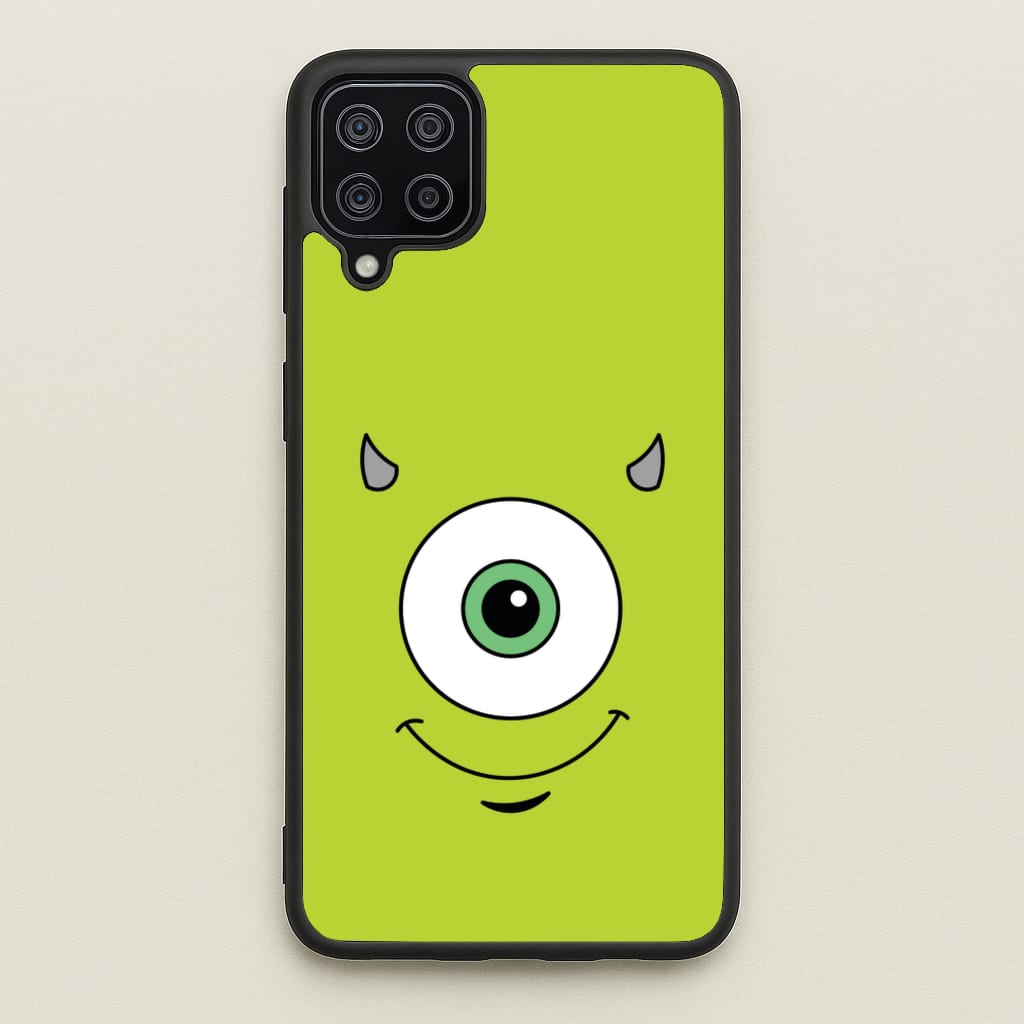 Green Monster Face - Disney Phone Case for Galaxy A12