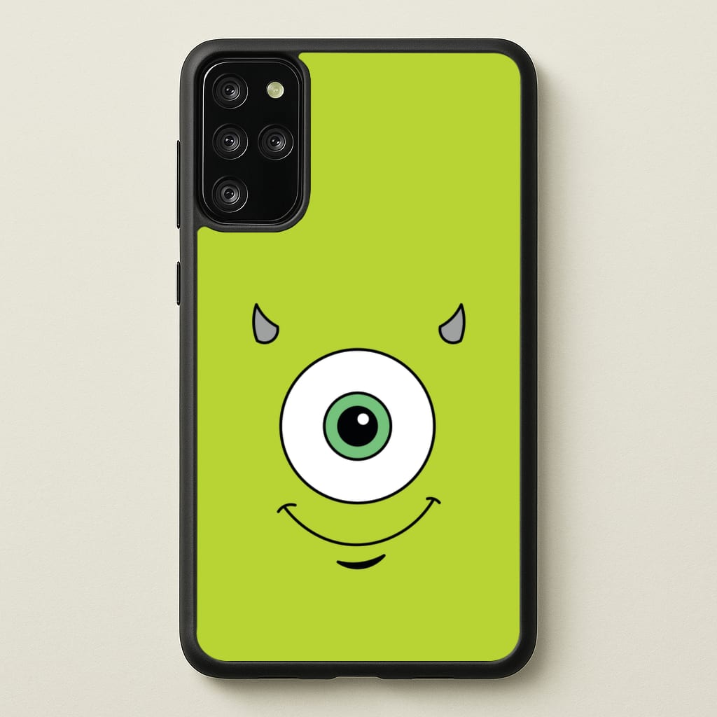 Green Monster Face - Disney Phone Case for Galaxy S20 Plus