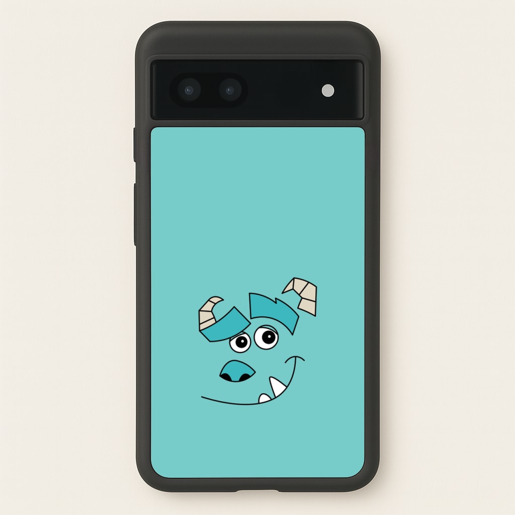 Blue Monster Face - Disney Phone Case for Google Pixel 7a