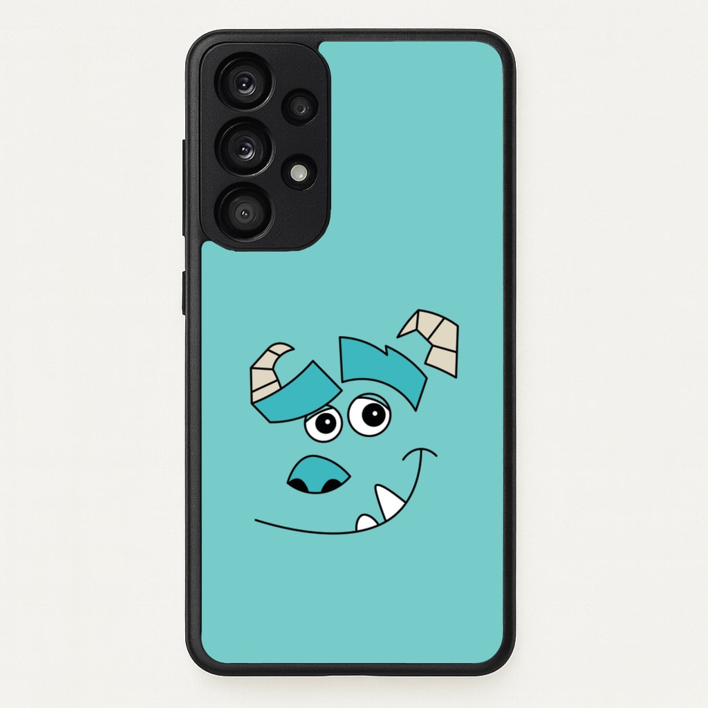 Blue Monster Face - Disney Phone Case for Galaxy A53