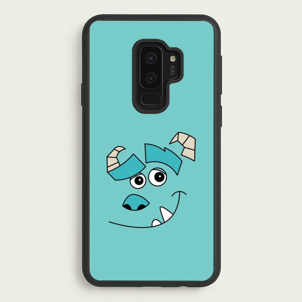 Blue Monster Face - Disney Phone Case for Galaxy S9 Plus