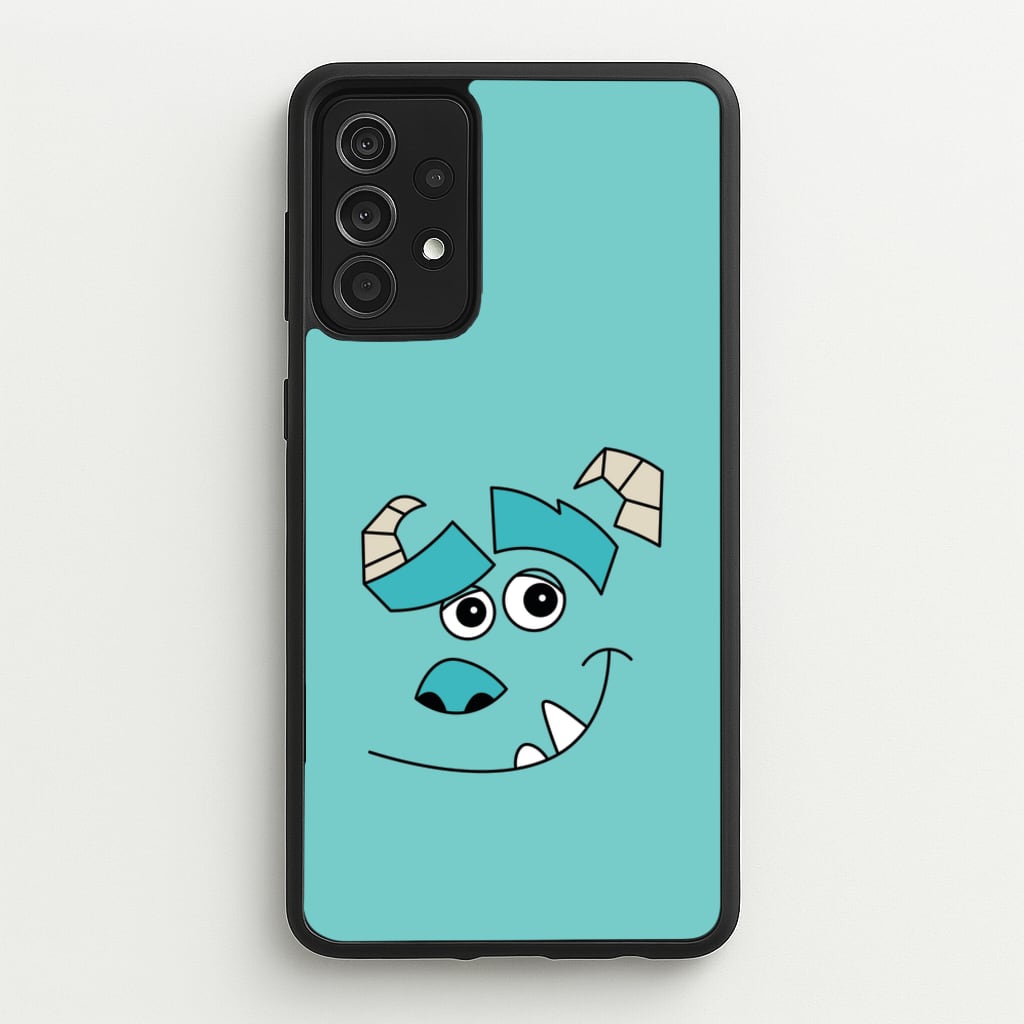 Blue Monster Face - Disney Phone Case for Galaxy A52 / A52s