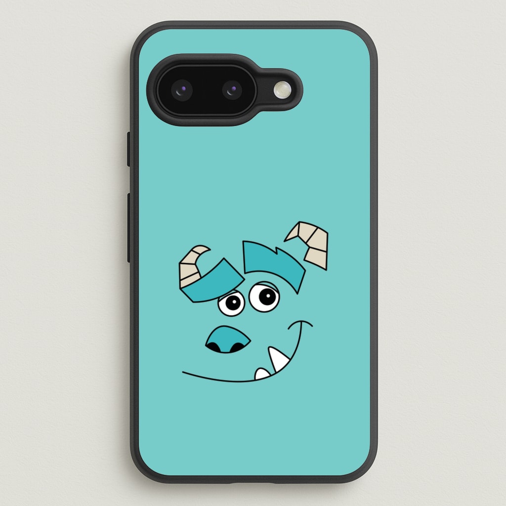 Blue Monster Face - Disney Phone Case for Google Pixel 9a