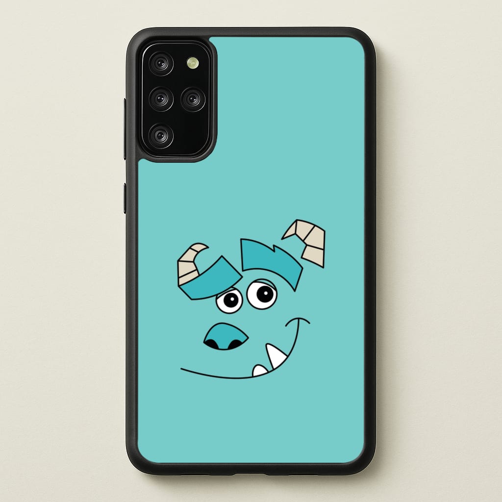 Blue Monster Face - Disney Phone Case for Galaxy S20 Plus