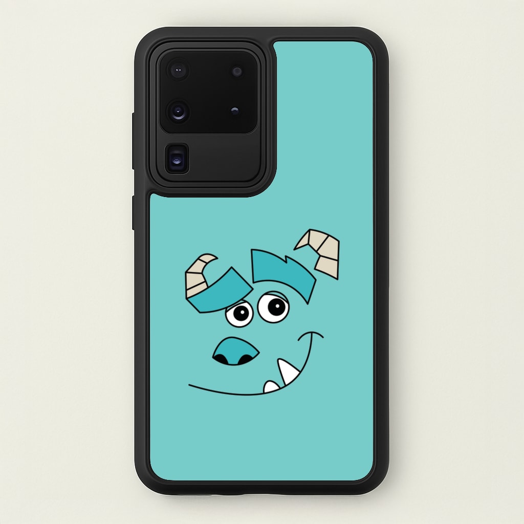 Blue Monster Face - Disney Phone Case for Galaxy S20 Ultra
