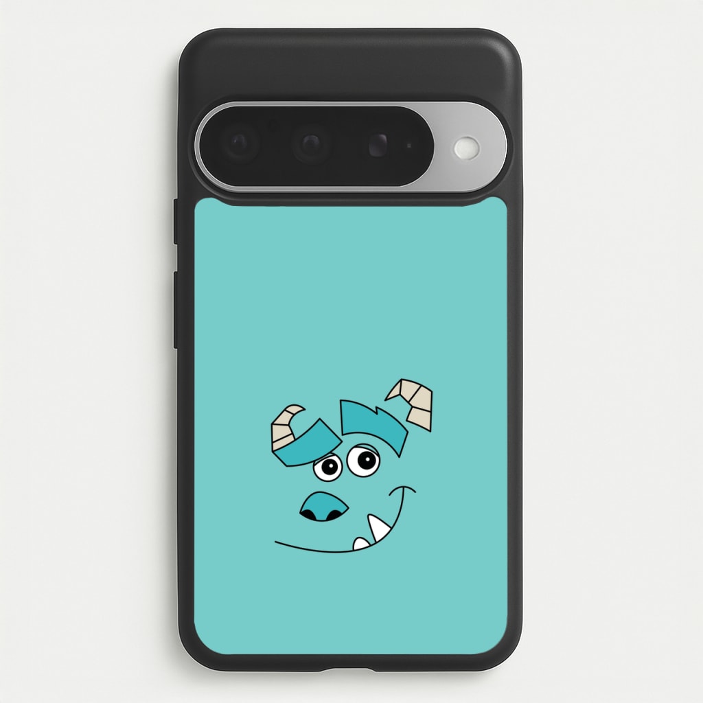 Blue Monster Face Phone Case for Google Pixel 10 Pro XL