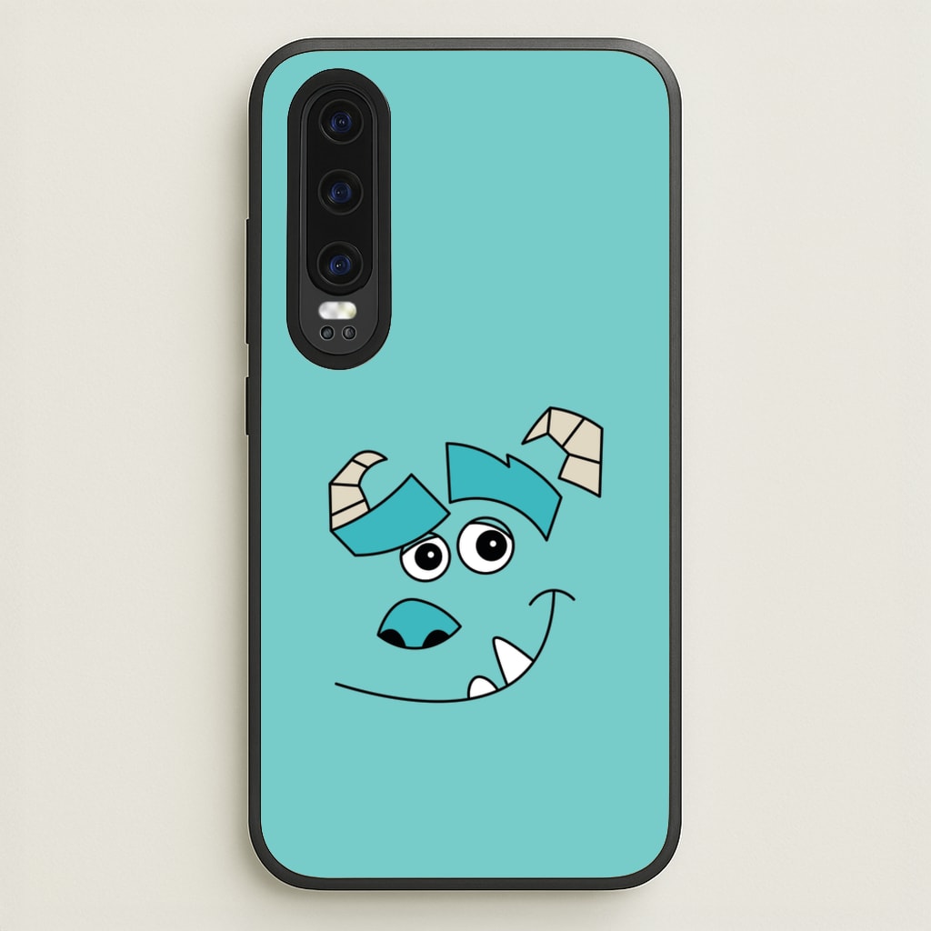 Blue Monster Face - Disney Phone Case for Huawei P30